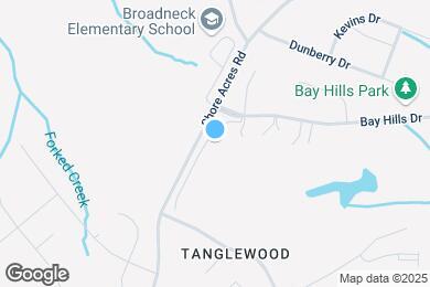Map image of the property - Bay Hills Apartments