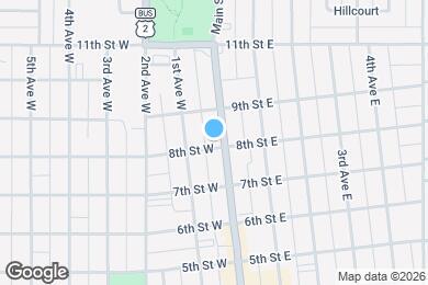 Map image of the property - 8 8th St W