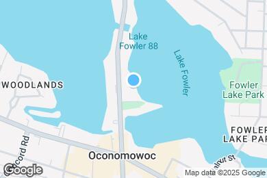 Map image of the property - 319 N Lake Rd