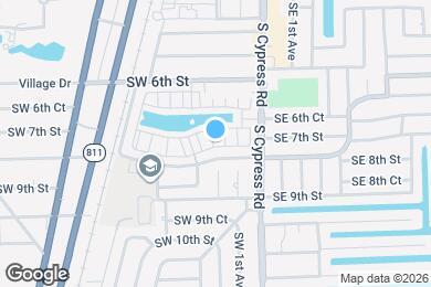 Map image of the property - 167 SW 7th Ct