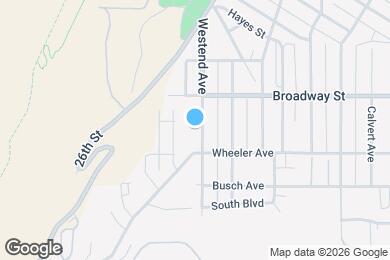 Map image of the property - 1326 Westend Ave