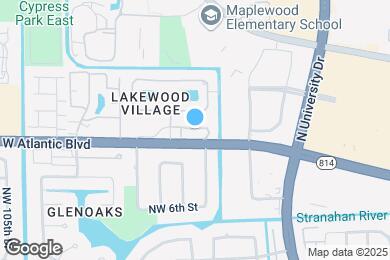 Map image of the property - 9923 W Atlantic Blvd