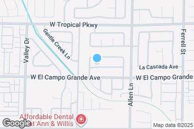 Map image of the property - 3830 Canary Creek Ave