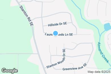 Map image of the property - 2634 Laurel Woods Ln SE