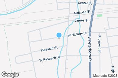 Map image of the property - 211 W Hickory St