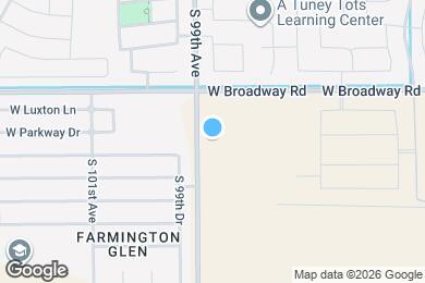 Map image of the property - 4540 S 98th Ln
