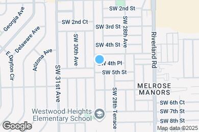 Map image of the property - 2854 SW 4th Pl