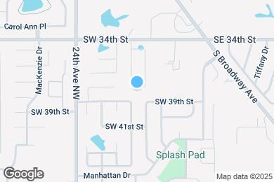 Map image of the property - 512 SW 38th Terrace