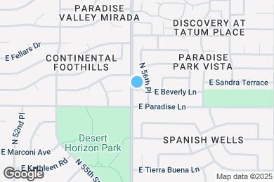 Map image of the property - 5604 E Beverly Ln