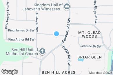 Map image of the property - 3660 Hill Acres Rd SW