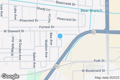 Map image of the property - 885 Ruby Ave