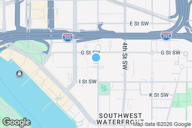 Map image of the property - 601 H St SW