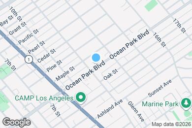 Map image of the property - 1117 Ocean Park Blvd