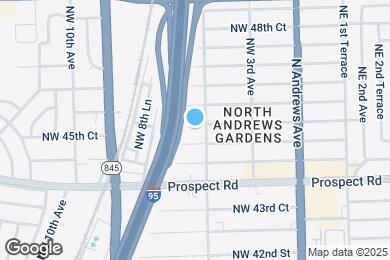 Map image of the property - 554 NW 46th St
