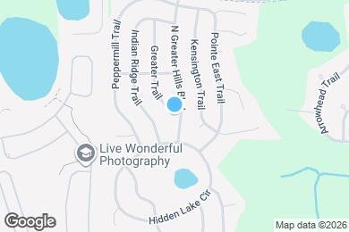 Map image of the property - 14425 N Greater Hills Blvd
