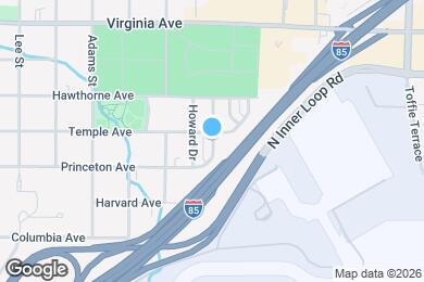 Map image of the property - 3657 Princeton Ave