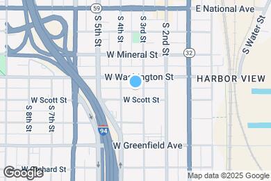 Map image of the property - 310 W Scott St