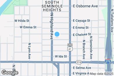 Map image of the property - 203 W Genesee St
