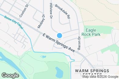 Map image of the property - 106 N Hot Springs Dr
