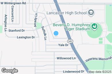 Map image of the property - 647 Rutgers Dr