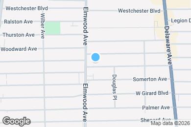Map image of the property - 173 N End Ave