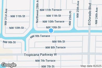 Map image of the property - 2611 NW 9th Ter