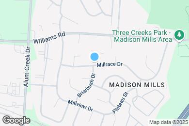 Map image of the property - 2660 Millrace Dr