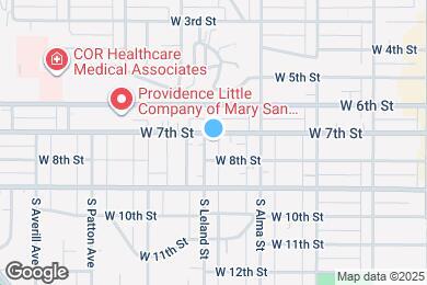 Map image of the property - 710 S Leland St