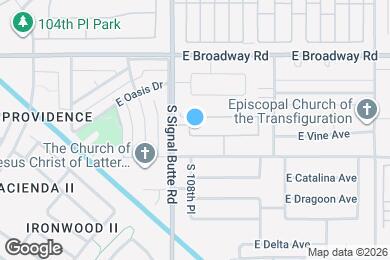 Map image of the property - 10830 E Carol Ave