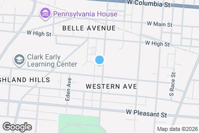 Map image of the property - 207 S Western Ave