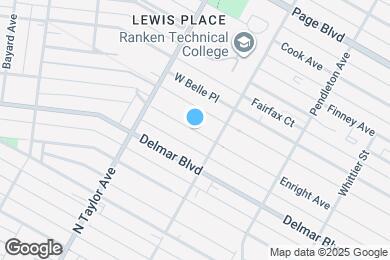 Map image of the property - 4425 Enright Ave