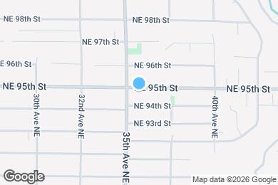 Map image of the property - 3513 NE 95th St