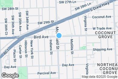 Map image of the property - 3188 Bird Ave