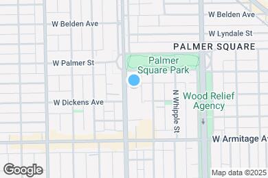 Map image of the property - 2117 N Kedzie Blvd