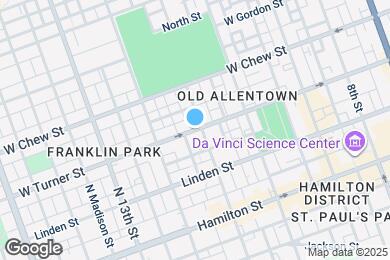 Map image of the property - 1101 W Turner St