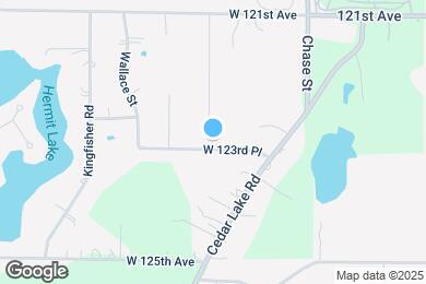 Map image of the property - 3508 W 123rd Pl