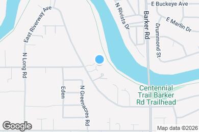 Map image of the property - 18317 E Riverway Ave