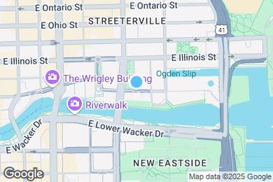 Map image of the property - 215 E Illinois St