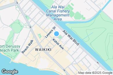 Map image of the property - 2240 Kuhio Ave