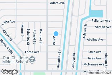 Map image of the property - 1492 Abel St