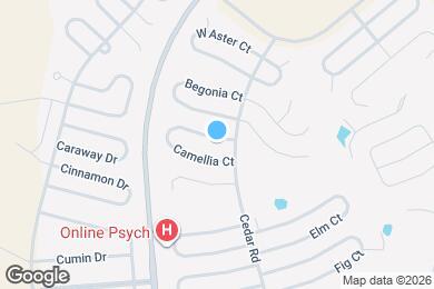 Map image of the property - 308 Camellia Ct
