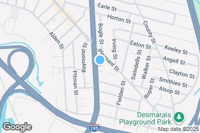 Map image of the property - 834 Eastern Ave