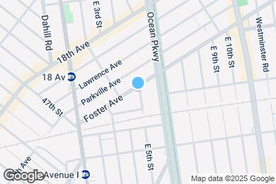 Map image of the property - 426 Foster Ave