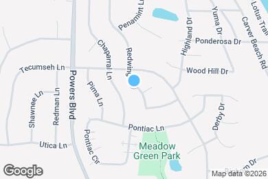 Map image of the property - 6990 Redwing Ln