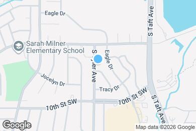 Map image of the property - 802 S Tyler Ave