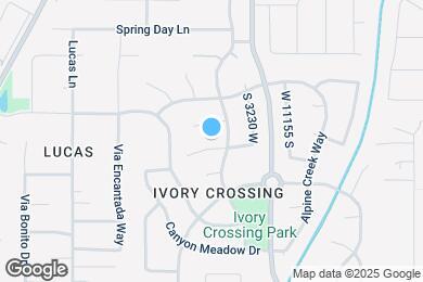 Map image of the property - 3298 W Neider Canyon Dr