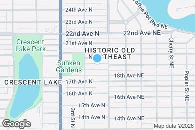 Map image of the property - 121 18th Ave N