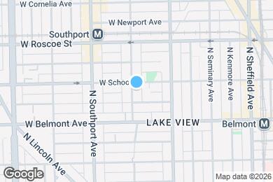 Map image of the property - 3249 N Lakewood Ave
