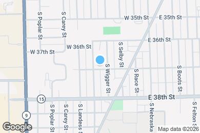 Map image of the property - 214 W 37th St