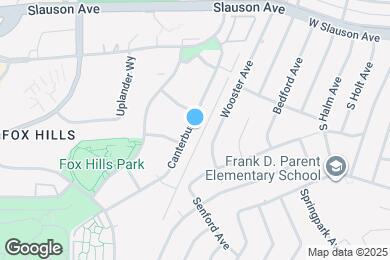 Map image of the property - 6000 Canterbury Dr